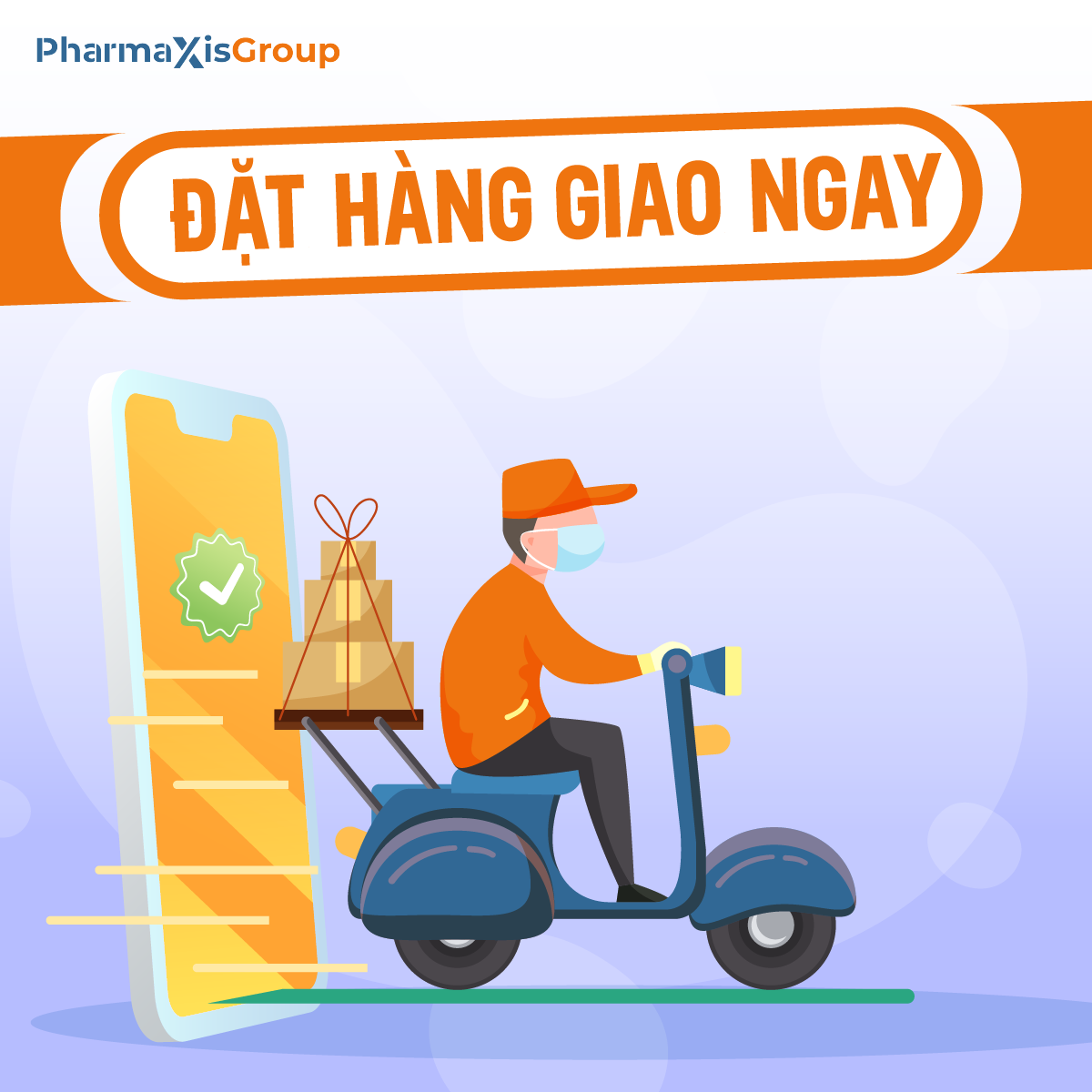 Đặt H&agrave;ng Giao Ngay