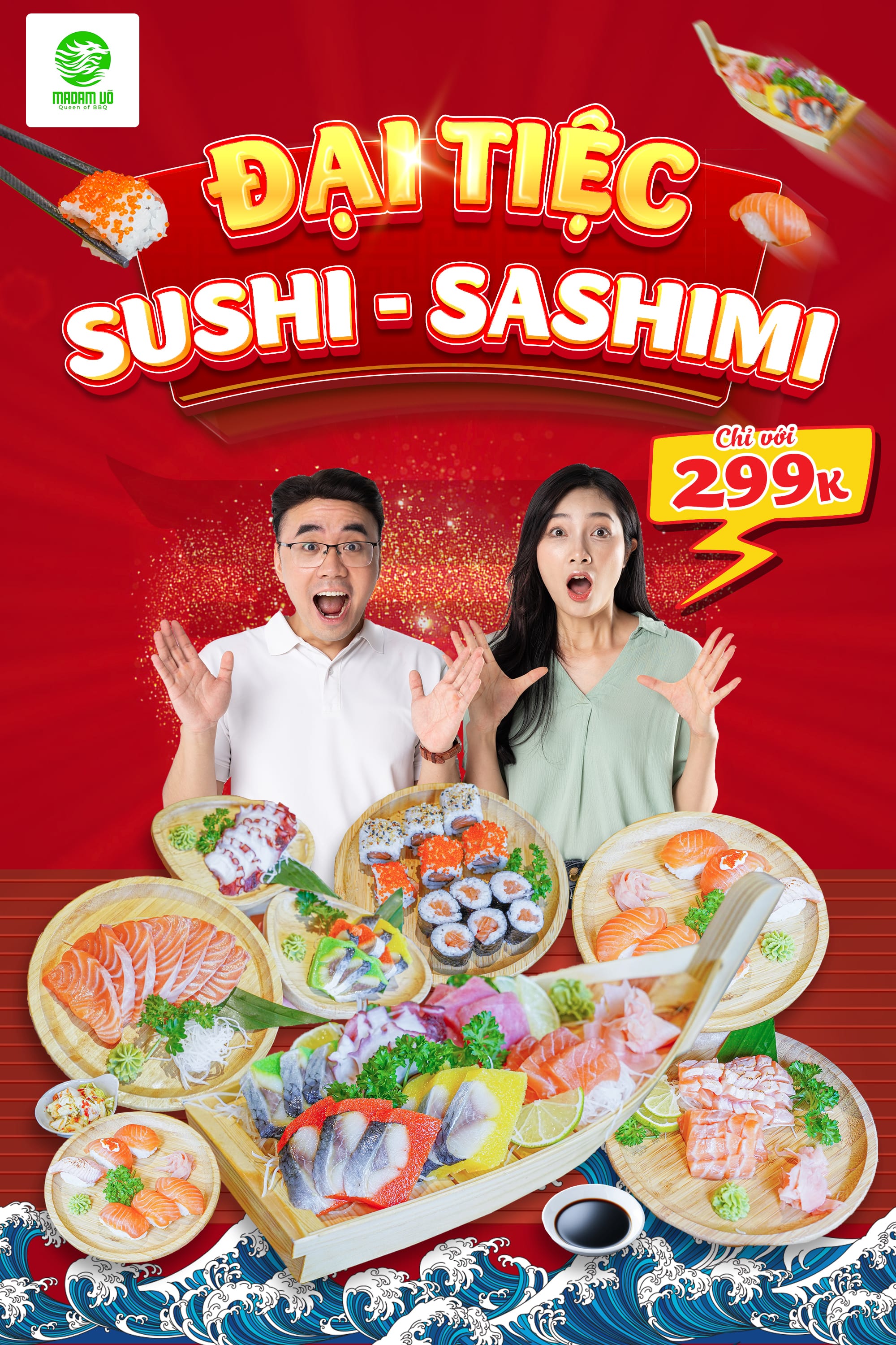 Đại tiệc sushi - sashimi chỉ với 299k122222-min