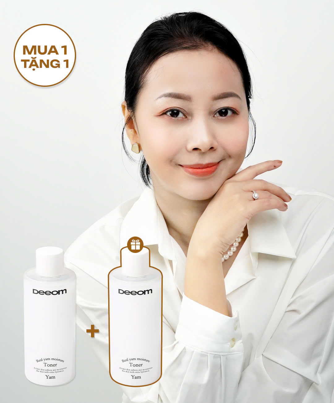 Mua 1 tặng 1 Toner Deeom