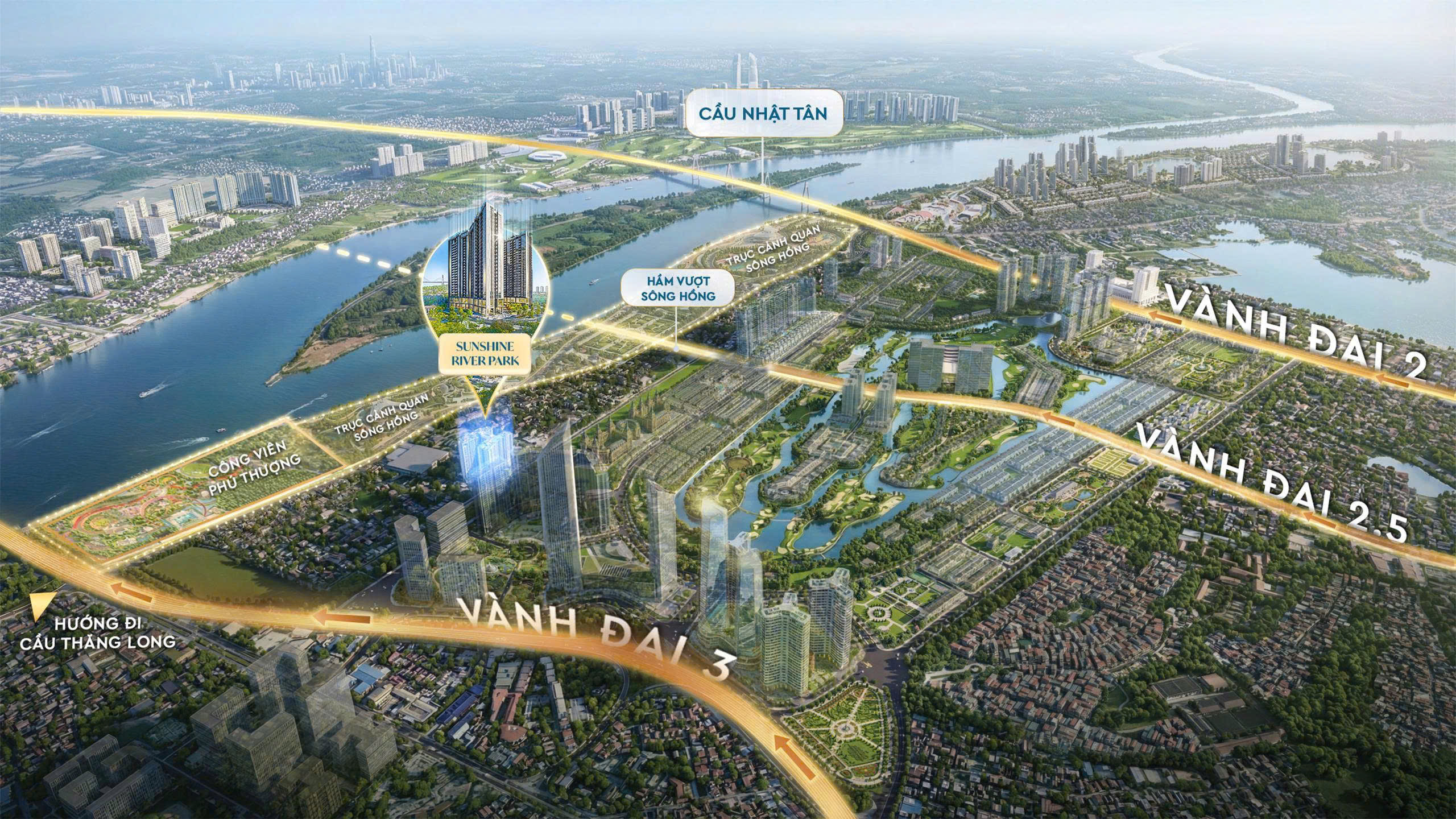 vị trí sunshine river park